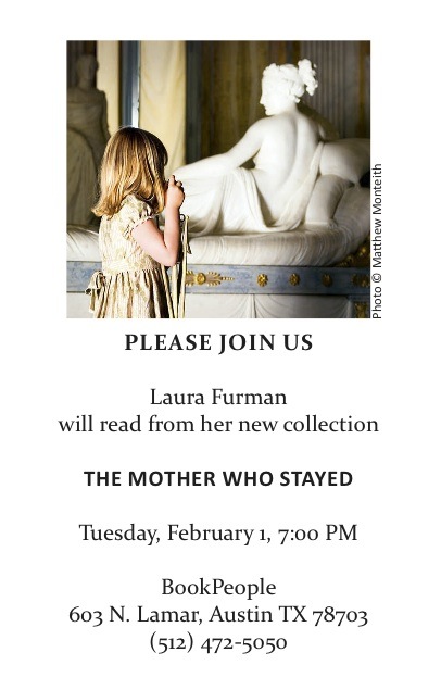 A reading by author Laura Furman.