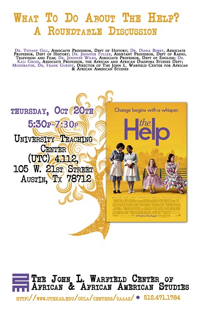 What to Do About the Help: A Roundtable Discussion with Dr. Kali Gross, Dr. Jennifer Fuller, Dr. Jennifer Wilks, Dr. Daina Berry, and Dr. Tiffany Gill