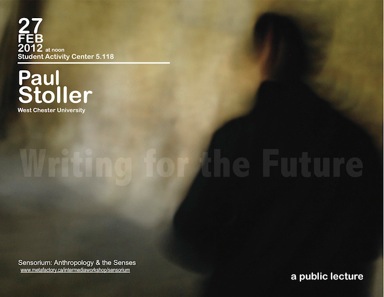 Paul Stoller: Writing for the Future