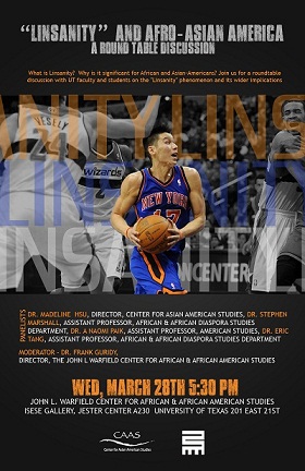 Roundtable Discussion: Linsanity and Afro-Asian America