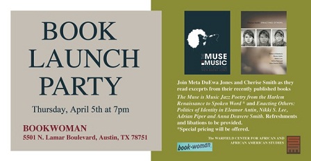 Book Launch Party with Dr. Meta Jones and Dr. Cherise Smith