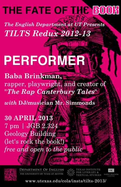 TILTS Redux: Baba Brinkman and DJ Mr. Simmonds