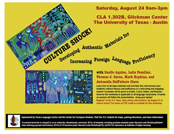 Culture Shock: Developing Authentic Materials for Increasing Foreign Language Proficiency