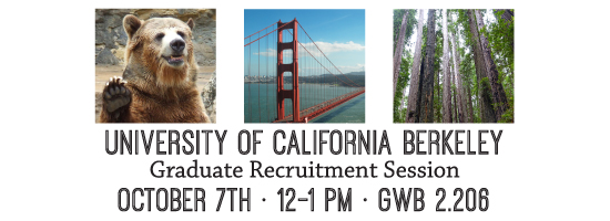 UC Berkeley Graduate Recruitment Session
