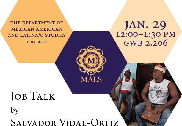 Job Talk by Salvador Vidal-Ortiz