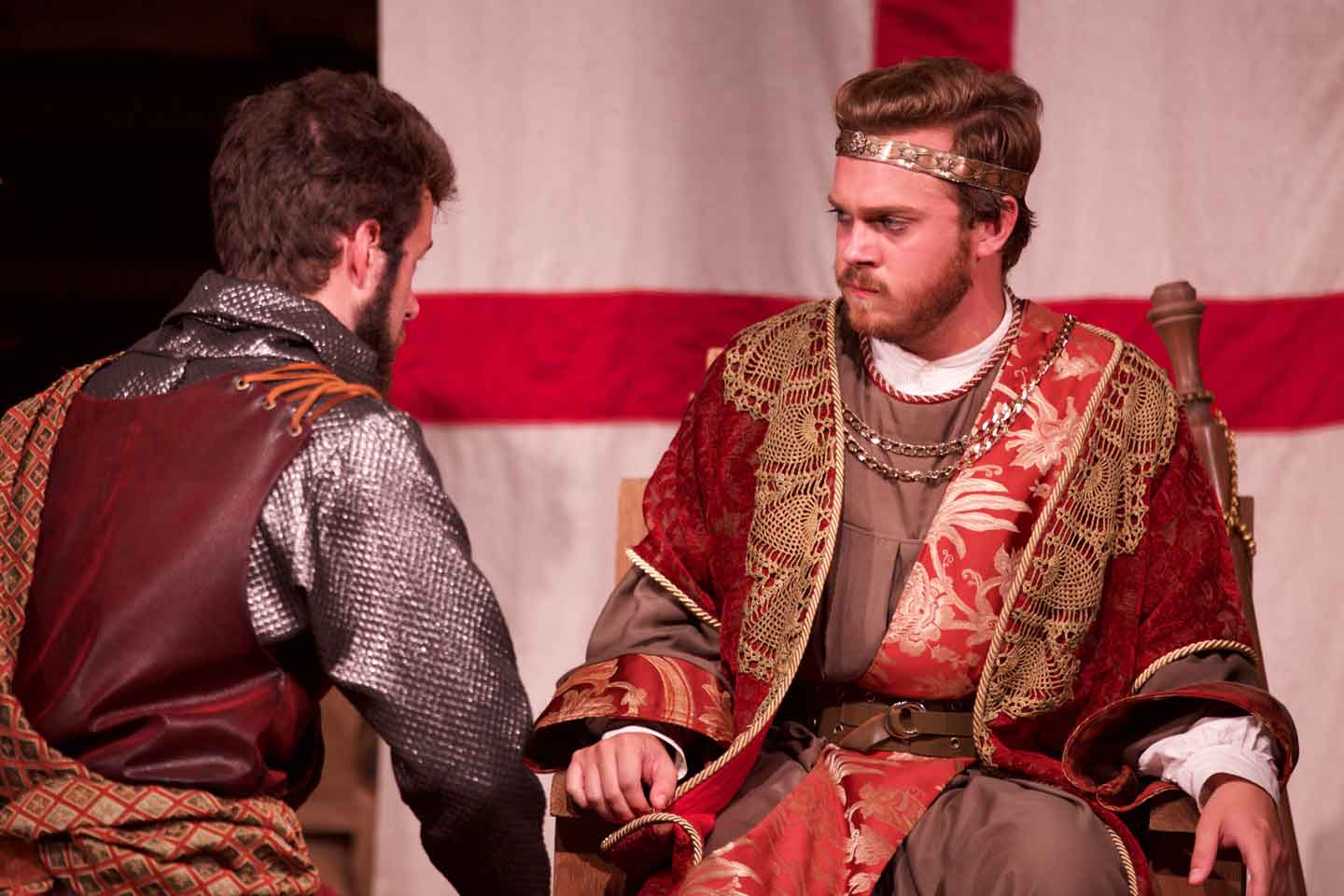 King John on tour at American Shakespeare Center by 2016 Shakespeare at Winedale Summer Class