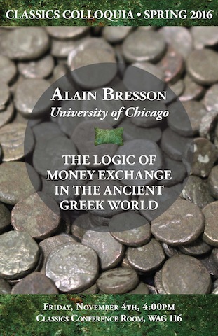 Alain Bresson, University of Chicago: