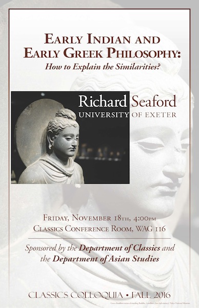 Richard Seaford, University of Exeter: