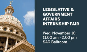 2016 Legislative & Government Affairs Internship Fair