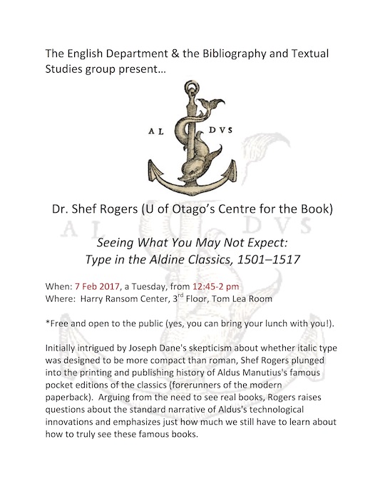 Bibliography and Textual Studies: