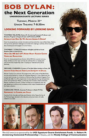 Bob Dylan: The Next Generation Undergraduate Lecture Series