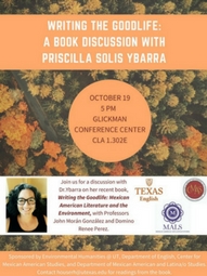 Environmental Humanities @ UT: Priscilla Ybarra on Writing the Goodlife