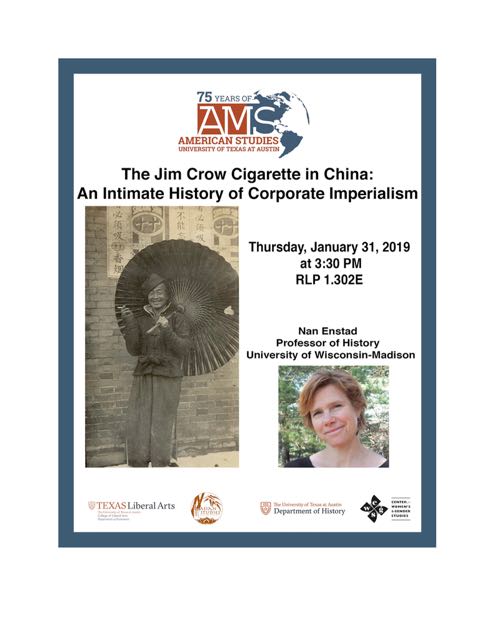 The Jim Crow Cigarette in China: An Intimate History of Corporate Imperialism