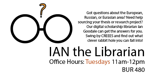 Ian the Librarian Office Hours