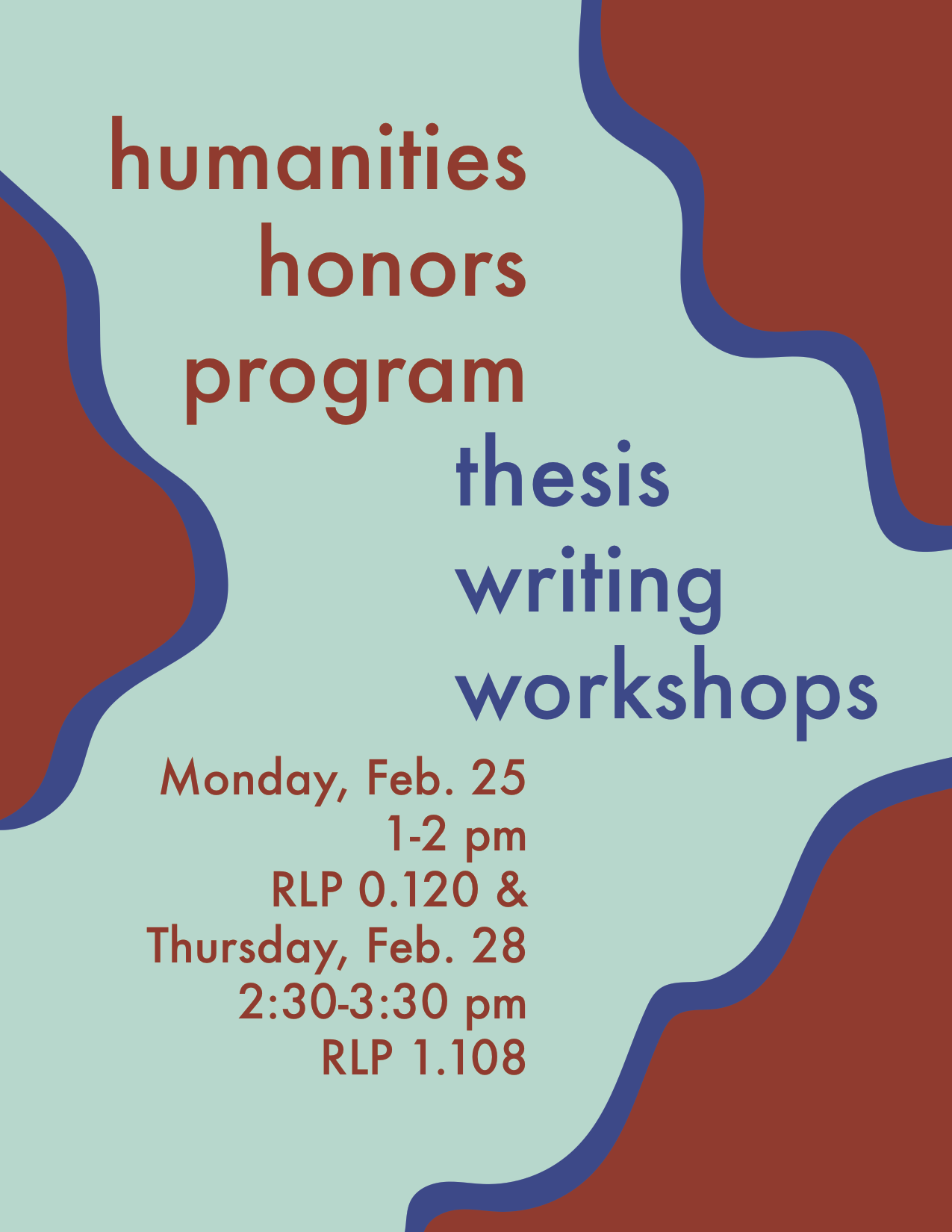 Humanities Thesis Workshop: Finding a Supervisor and General Requirements