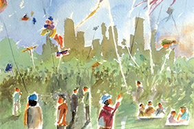 Watercolor by Supriya Kharod