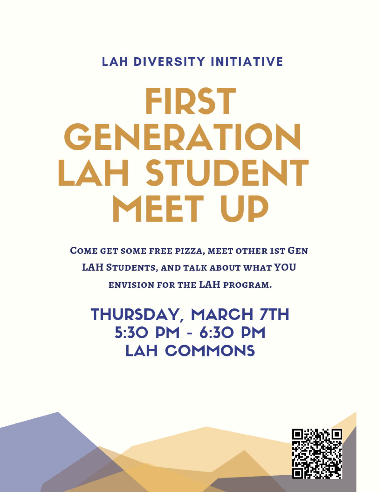 LAH First Gen Student Meetup