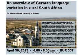 An overview of German language varieties in rural South Africa