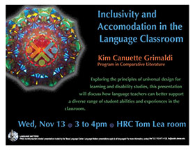 Language Matters! Inclusivity and Accommodation in the Language Classroom