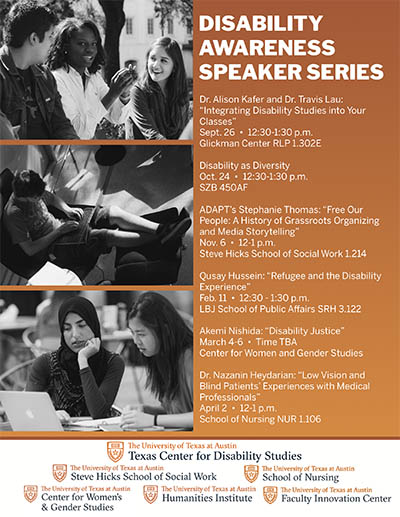 Disability Awareness Speaker Series