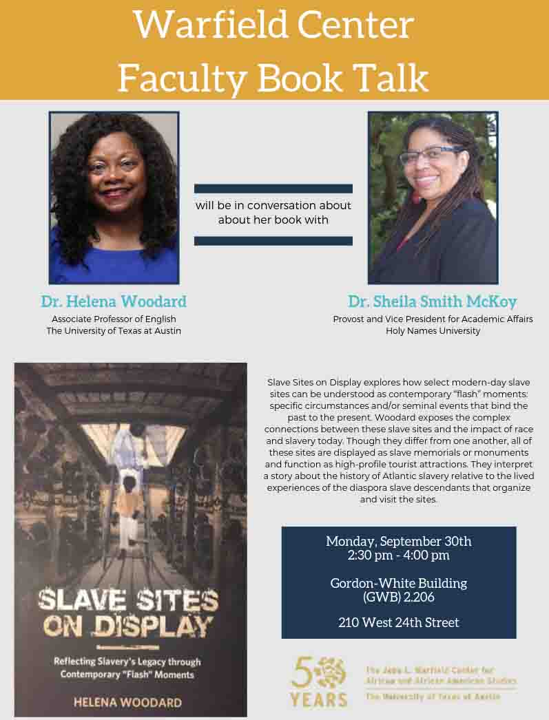 Helena Woodard: Faculty Book Talk