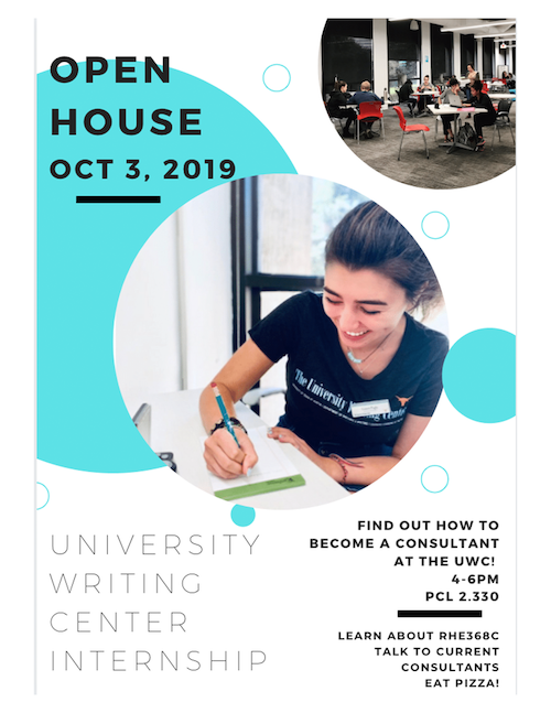 University Writing Center Open House