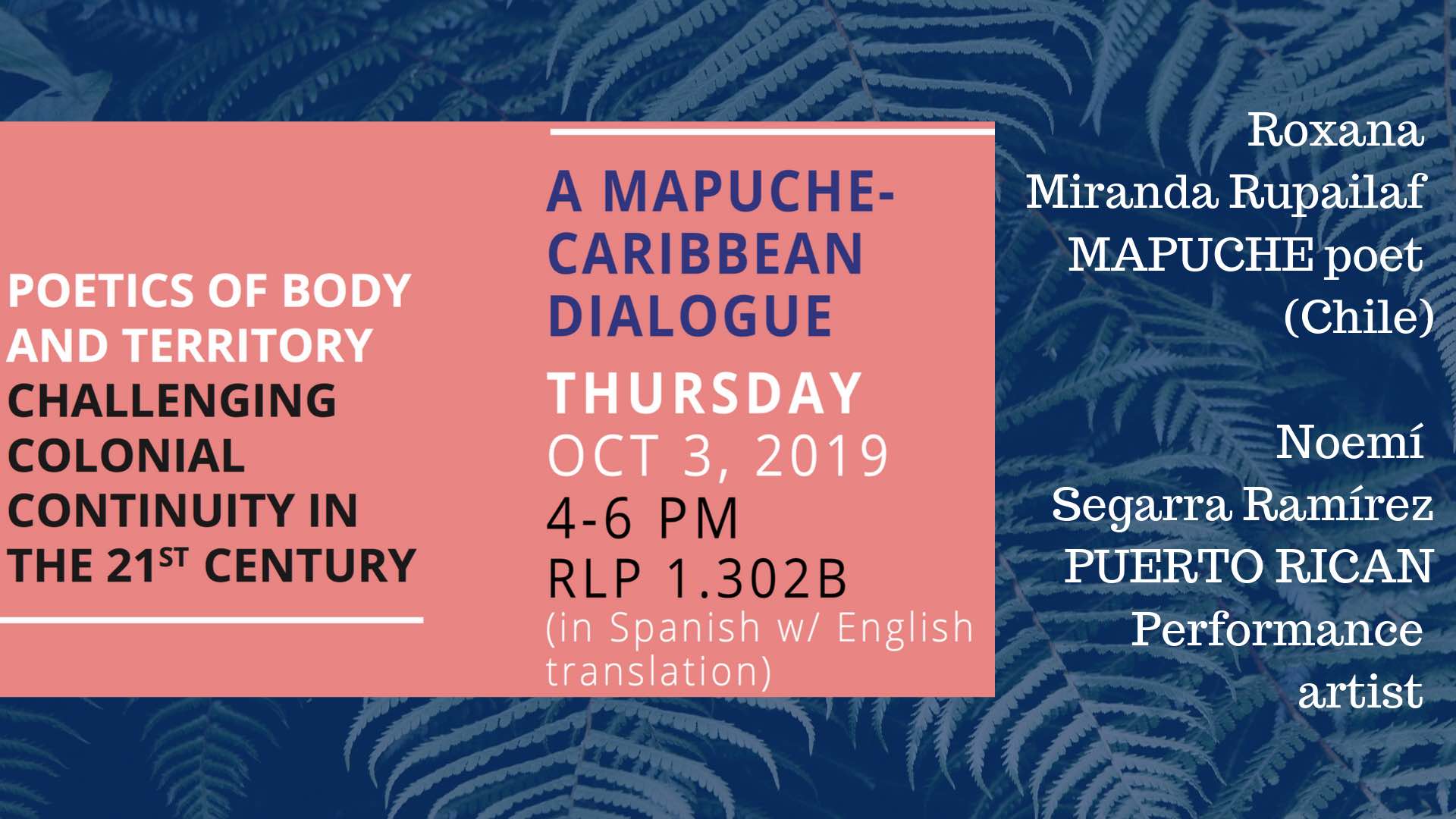 Poetics of Body and Territory