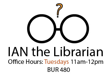Ian the Librarian Office Hours