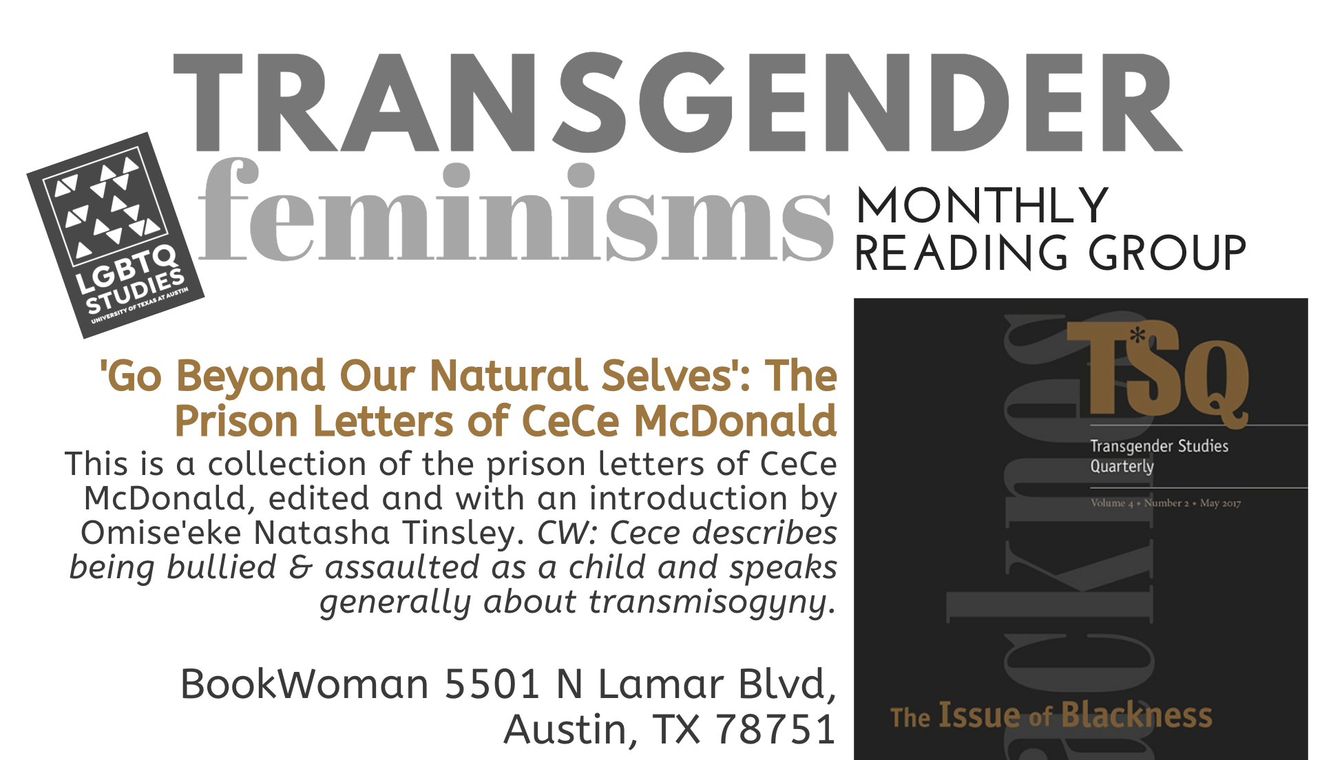 Transgender Feminisms Reading Group