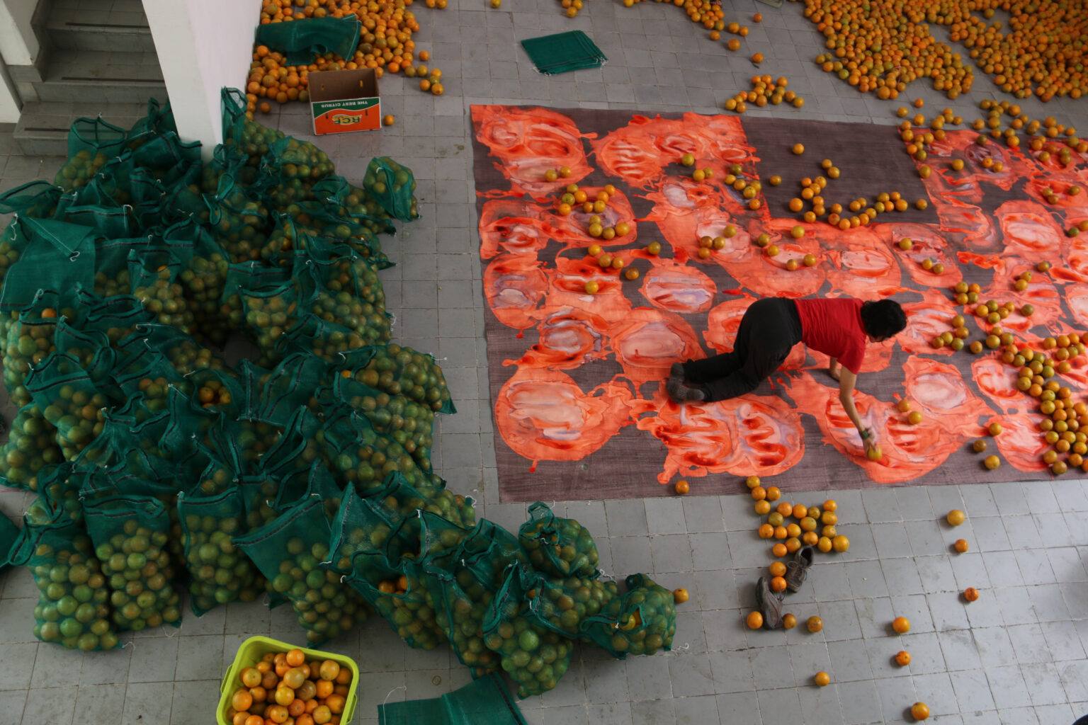Carmen Argote: Me At Market is on view January 24 – March 6, 2020 at the Visual Arts Center at UT