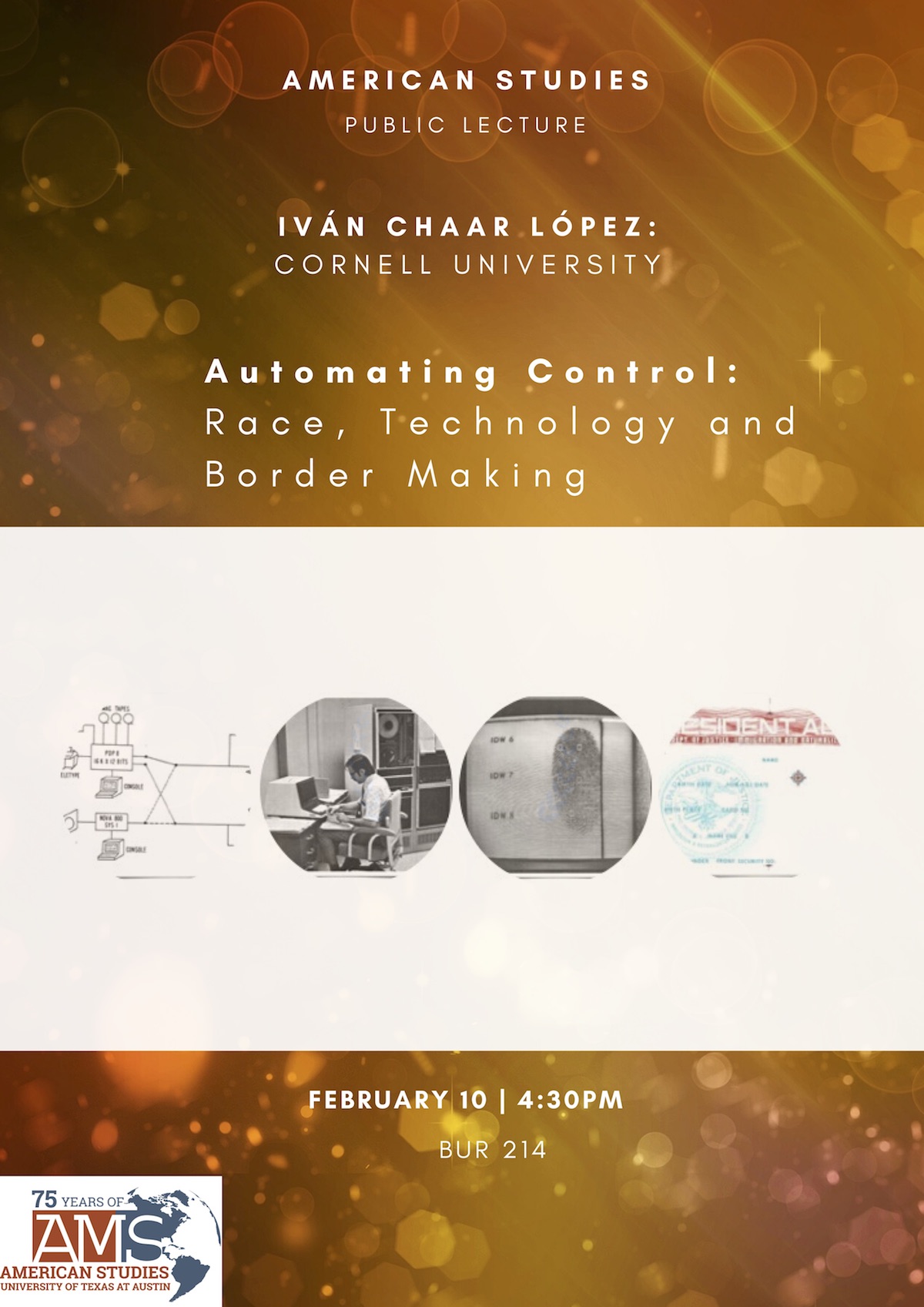 Public Talk: Iván Chaar López of Cornell University: