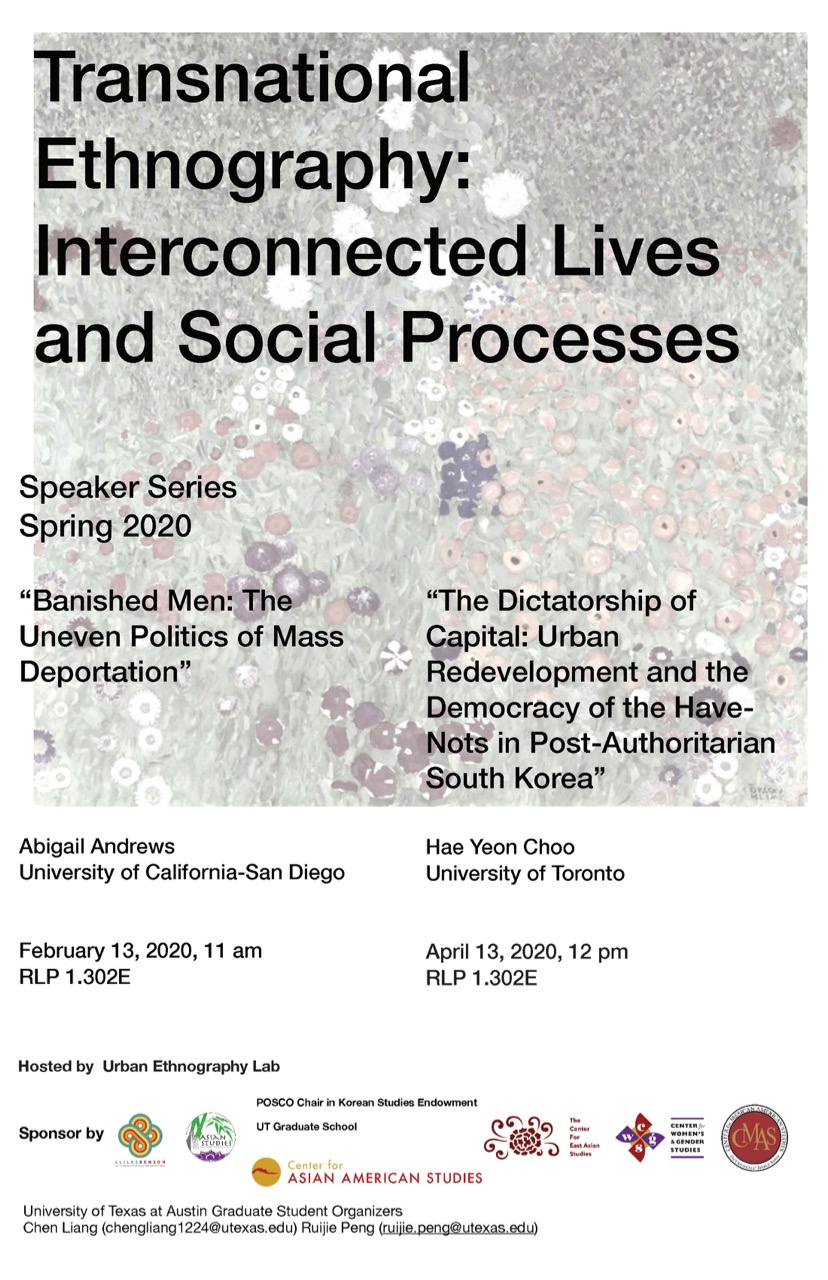 Transnational Ethnography: Interconnected Lives and Social Processes Series - The Dictatorship of Capital: Urban Redevelopment and the Democracy of the Have-Nots in Post-Authoritarian South Korea