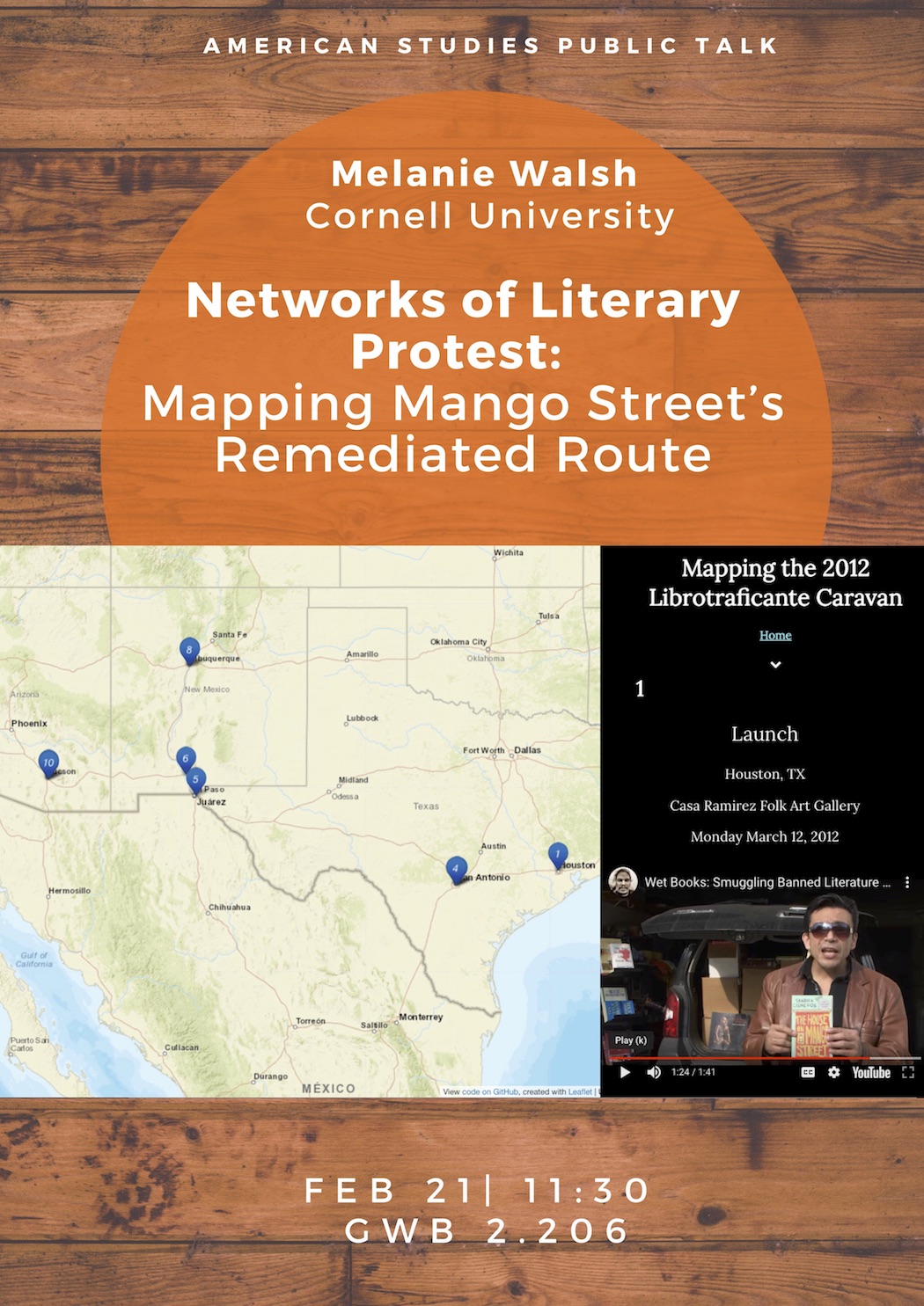 Public Talk: Melanie Walsh of Cornell University: