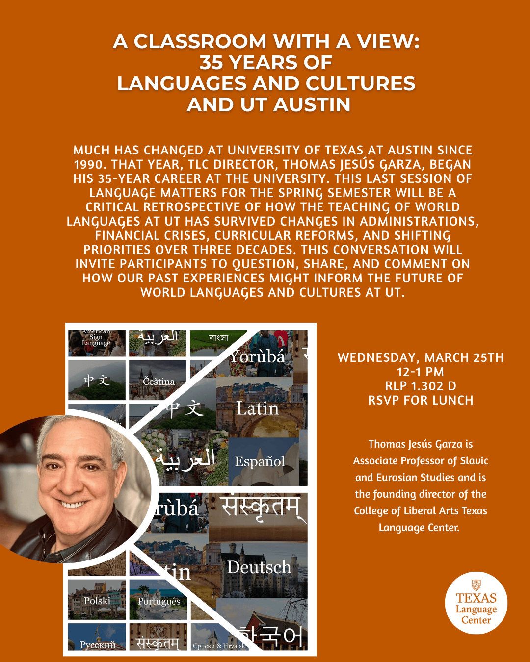 Past Events | Texas Language Center | Liberal Arts | UT - Austin