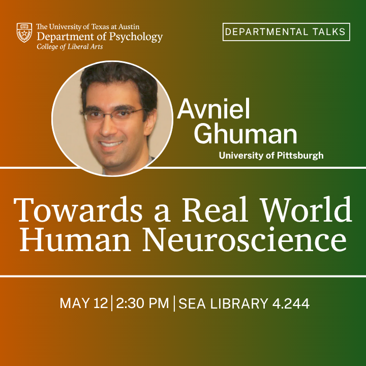 Departmental Talk by Avniel Ghuman>