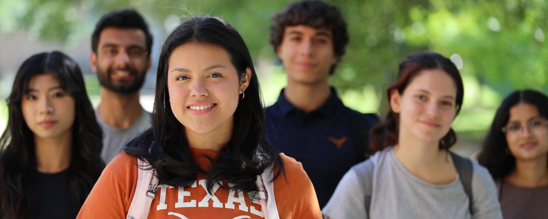 a group of students posing for the camera