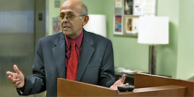 Visiting Mellon Professor Rafael Hernández of LLILAS.