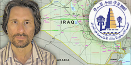 Juan Romero, recipient of TAARII best U.S. dissertation prize; Map produced by U.S. Central Intelligence Agency