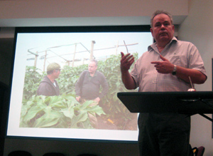 Dr. Knapp at the University of Puerto Rico at Río Piedras