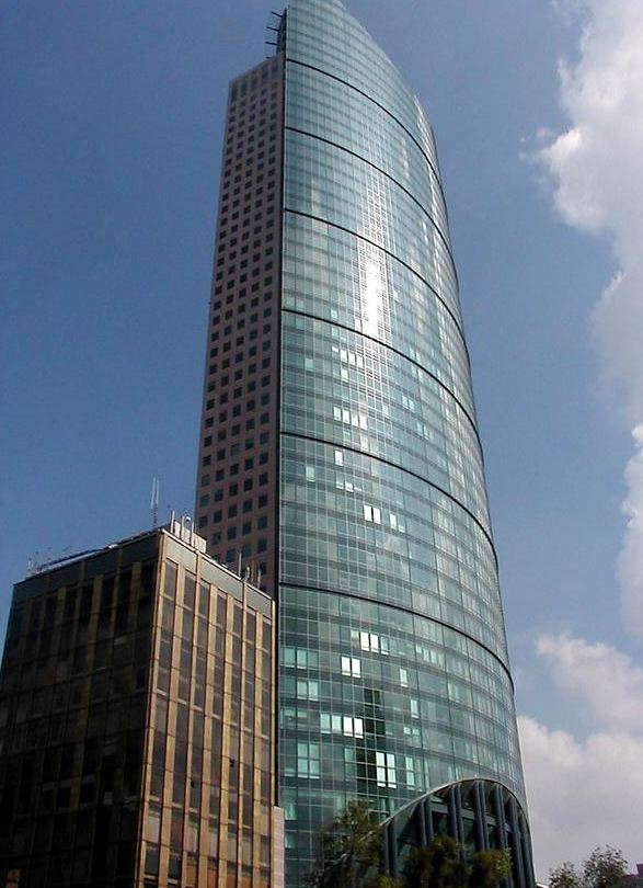Modern high-rises in Mexico City