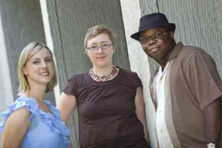 Lindsey Schell (left), Kristen Hogan, and Matt Richardson.