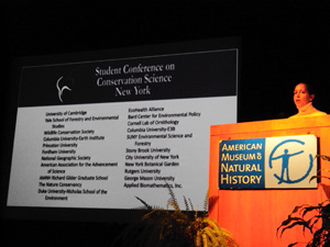 Ingrid Haeckel receives award for Best Presentation