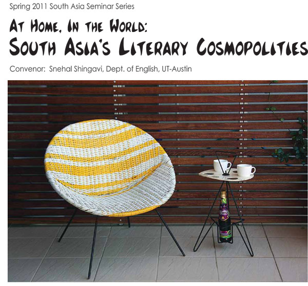 Institute Launches Spring 2011 South Asia Seminar Series
