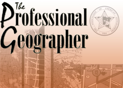 Robert Dull appointed to Editorial Board of The Professional Geographer