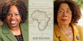 Professors Tiffany Gill and Juliet Walker
