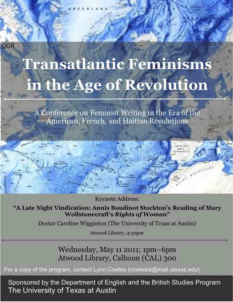 Transatlantic Feminisms in the Age of Revolution