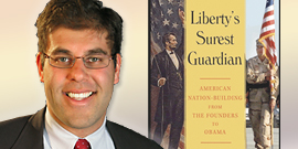 Prof. Jeremi Suri with his newly released book