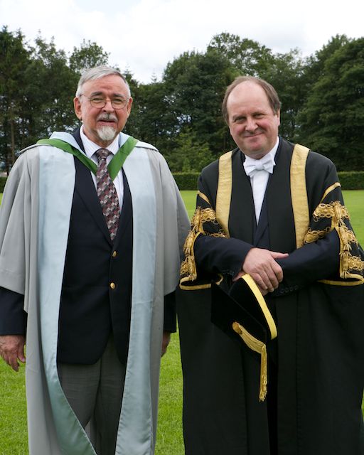 Professor Butzer awarded an honorary doctorate from the University of Stirling