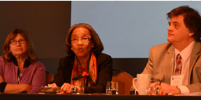 Profs. Jacqueline Jones, Wilma King, and Steven Deyle