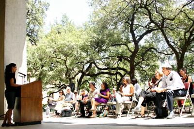 Poetry on the Plaza focuses on Translation